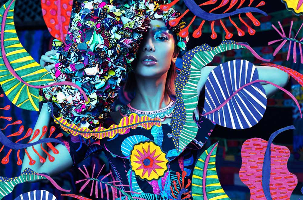 LOLITA SHARUN – CELIA B CAMPAIGN 2015 AW